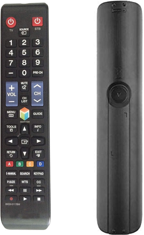 New Replacement Remote BN59-01178W for Samsung LCD LED Smart TVs, No Programming Needed