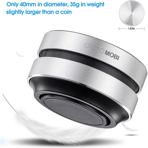 Mini Portable Wireless Speaker, Bone Conduction Stereo Bass Sound, Creative Music Player with Built-in Mic