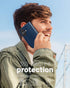 17 6.3 Inch 2025, OCASE Compatible with iPhone Wallet Case, PU Leather Flip Folio Case with Card Holders RFID Blocking