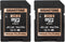 Gigastone UHS-II MicroSD to UHS-II SD Memory Card Adapter, Ultimate 2-Pack for Camera