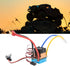 480A 480A 1/10 Drfeify Brushed Speed Controller ESC, RC ESC with Cooling Fan Waterproofing ESC for RC Car and Boat