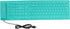 GOWENIC 108 Keys Foldable Silicone Keyboard, Waterproof USB Wired Plug and Play Mute Roll Up Keyboard for Computer