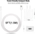 5V AC Power Adapter Charger with 5ft USB Charging Cord for Vtech RM5754/HD/2HD, RM5764/HD/2HD, RM5864/HD/2HD,