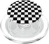 PopSockets PopGrip for MagSafe Black / White Classic Checkered Big Checkerboard