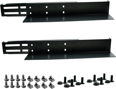 Suprwin 1U Server Rack Rails, Universal Rack Mount Rails Fit for Dell Compaq