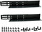 Suprwin 1U Server Rack Rails, Universal Rack Mount Rails Fit for Dell Compaq
