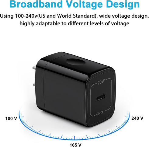 Samsung Galaxy Z Fold Flip 6 5 4 3 USB C Fast Phone Charger, S24 S23 S22 S21 S20+ S10e Ultra FE Plus, Wall Charger with