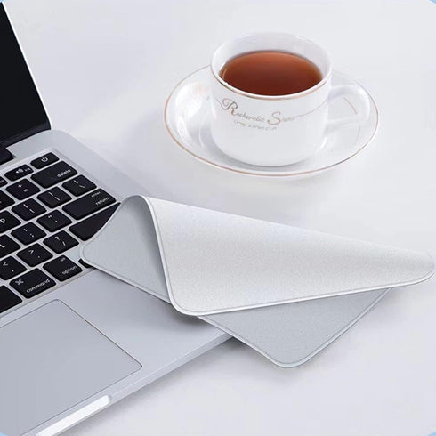 Inscool 4 Pack Polishing Cloth for Apple, Microfiber Cleaning Cloth, Soft and Nonabrasive Material Compatible with Mac