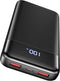MTALOUYES Portable Charger, 10000mAh Slim Power Bank Portable Phone Charger 22.5W PD QC