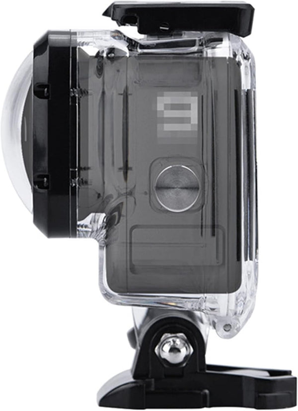 Diving Fish Eye Wide Angle Lens Waterproof Housing for GoPro Hero 10 9, Underwater 40m Case Cover