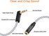 CableCreation 3.5mm Male to Female Stereo Jack Extension Cable - 2 Pack for Phones, Headphones, Speakers, and More.