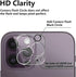 3PCS Rear Back Camera Lens Protector Tempered Glass for iPhone 14 Pro/ 14 Pro Max - HD Clear Full Coverage Guard