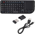 Mini Keyboard - 2.4GHz Keyboard with Touchpad, US Layout, Portable Handheld Rechargeable