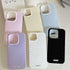 inewateri 13/iPhone 14 13/14-White Compatible with iPhone Case with Cute Fashion Polka Dot Aesthetics Design Simple