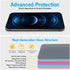 Simple Snap Tempered Glass Screen Protector for iPhone 12 Pro Max - Invisible Premium Protection, Easy Applicator