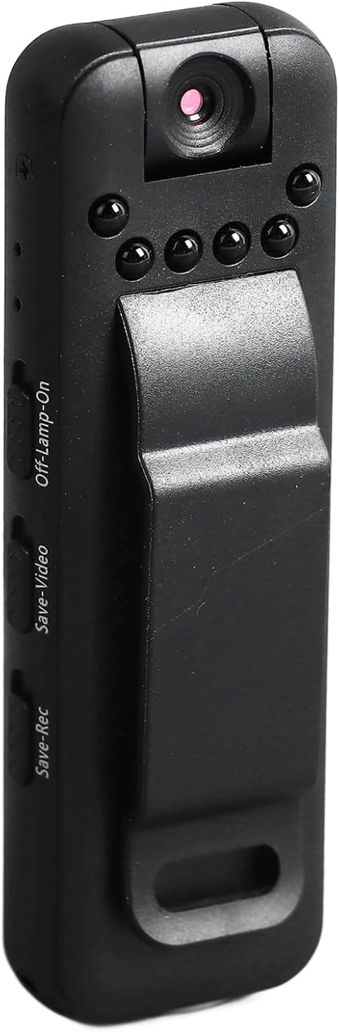 Serounder Portable Video Recorder, Infrared Night Vision with Motion Detection and Back Clip