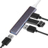 2pcs USB C Hub USB Hub 3.0, 4-Port USB C to USB Adapter, Ultra-Slim USB C Adapter USB Splitter for Laptop, iMac Pro,
