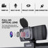 AUSDOM AF640 1080P 90FOV Webcam with Microphone, USB PC Camera Webcam with Privacy Cover, Plug and Play Computer Camera