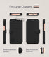 LUPA Legacy iPhone 13 Wallet Case - Slim Durable Faux Leather Flip Case with Card Holder for Men and Women