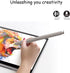 Galaxy S24 Ultra S Pen with Bluetooth, 4,096 Pressure Levels Replacement for Samsung Galaxy S24 Ultra (Light Gray)