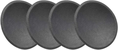 uxcell Speaker Dust Cap, 45mm/1.8" Diameter Subwoofer Paper Dome Coil Cover Caps, 4 Pcs