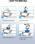 eSamcore Sticky Pad for Car Dashboard, 3M Adhesive Pad for Suction Cup Phone Mount, Dash Mount Disk for