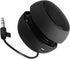 WAONIQ 3.5mm MP3 Mini Portable Speaker Strong Built-in Battery for Mobile Phones PC Laptop (Black)