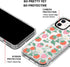 MOSNOVO Clear Shockproof TPU Case for iPhone 12 & 12 Pro, Buffertech 6.6 ft Drop Impact, Strawberry Garden Design