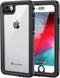Lanhiem iPhone 8 Plus Case, IP68 Waterproof Dustproof with Built-in Screen Protector, Full Body Cover, Black
