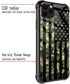 TnXee Camo American Flag Case for iPhone 11, Soft TPU Anti-Skid Thread Frame with Four Corner Anti-Collision