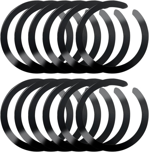 12 Pcs Universal Metal Ring Sticker Compatible with MagSafe for iPhone 13 12 Pro Mini Max, Car Charger Kit