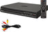 Impecca DVHP9109 Compact DVD Player for TV w/USB Input/AV, Multi-Region, AV Cables and