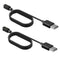 Magnetic USB Charger Cable for SOMTLERK Smart Watches, Compatible with SOMTLERK A221 1.91" Smartwatch (2 Pack-Black)