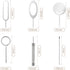 Srefaka 13 Pcs Sim Card Removal Tool Sim Card Tool Sim Ejector Tool iPhone Sim Card Removal Tool Sim Eject Tool Smooth