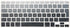 HRH Spanish Silicone Keyboard Cover for MacBook Air 13, MacBook Pro 13/15/17, iMac Older EU Layout - Ombre Gray