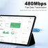 Duttek USB2.0 to USB C Adapter, Type C Male to USB 2.0 Type A Female Extension Connector for Phone, Laptop, USB Keyboard