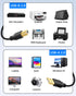 2 1 2 Printer(4.5M/14.7FT) RIIEYOCA in USB Printer Cable Splitter, USB A Male to USB B Male Printer Cable with Toggle