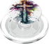 Christian Cross Watercolor Illustration PopSockets PopGrip for MagSafe