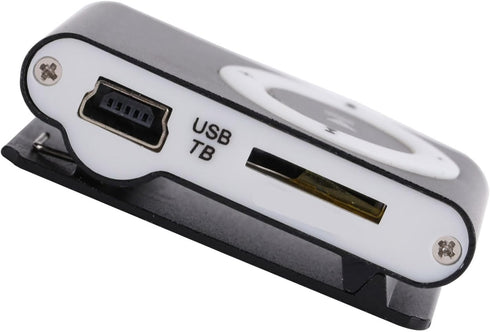 EBTOOLS MP3 MP3 5H Mini Player, Portable Digital Music Media Player, Mini with Back Clip, Player with Earphone and USB