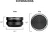 Portable Wireless Bone Conduction Bluetooth Speaker, Louder Volume, Crystal Clear Sound, Rich Bass, Mini Music Player