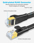 8 1.5ft 3ft 6ft 10ft 15ft 20ft 25ft 30ft 40ft 50ft 65ft 100ft 40Gbps RJ45 (1.5ft DDMALL CAT Ethernet Cable, Flat LAN