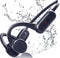 FEICO Bone Conduction Headphones with Built-in MP3 32GB Sports Headset, IP68 Waterproof,