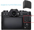 Thumb Rubber Pad for XT10 XT20 Camera, Back Cover Rubber Replacement Unit Repair Part