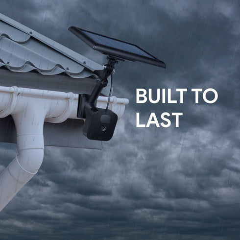 Wasserstein 2-in-1 Universal Gutter Mount for Camera & Solar Panel, Compatible with Wyze, Blink, Ring, Arlo