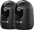 MUBVIEW Indoor Security Camera, 2.4G WiFi Wired Home Security, Motion Tracking, Two-Way Audio, 2K Night Vision PK320B-D