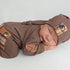 Newborn Photography Props, Boys Girls Outfits for Infant Photoshoot, Romper Suits with Hat Baby Photo Shoot Props
