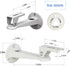 2-Be-Best Adjustable Projector Wall Mount for Mini Projectors, Load 11 lbs, Length 7.9" with 1/4" Mounting Screw, White