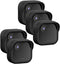 Silicone Cover for Blink Outdoor 4 (4th Gen), Weatherproof Protective Skin with Hat Brim, 5 Pack