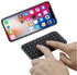 Bluetooth 3.0 Keyboard, Rechargeable Mini Slim Travel Size Wireless Pocket Keypad for PC, Notebook, Tablets, Smartphones