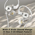 Wired Earbuds with Microphone, Heavy Bass Zero Latency Wired Earphones with Mics for Audiophile Hi-Fi Headset, 3.5mm